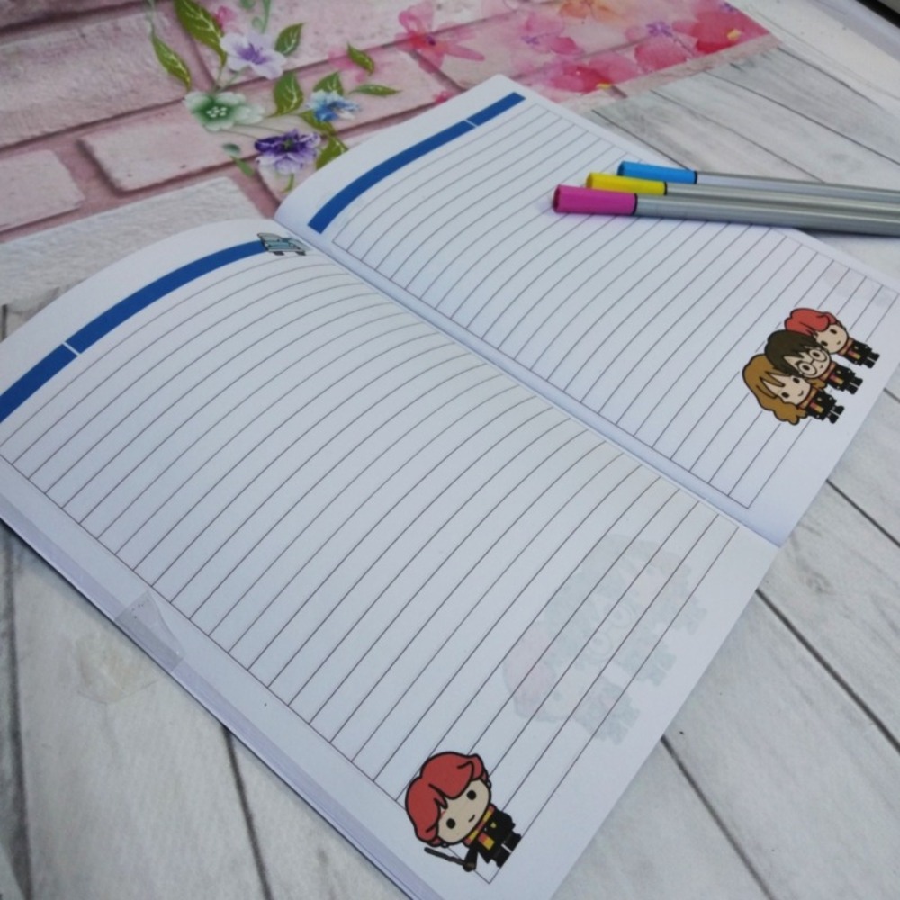 Harry Potter Defter A5 Sert Kapaklı Defter