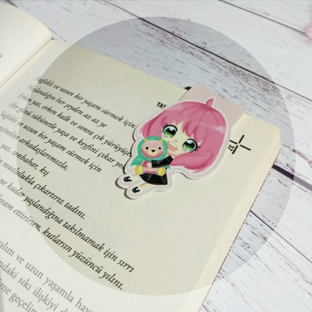 Spy x family anya kitap ayraç 
