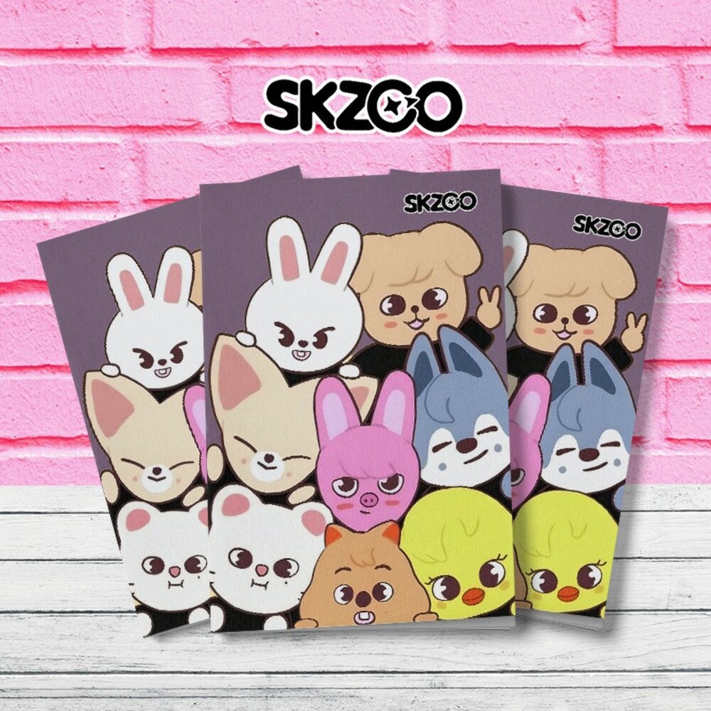SKZOO A5 Sert Kapaklı Defter 