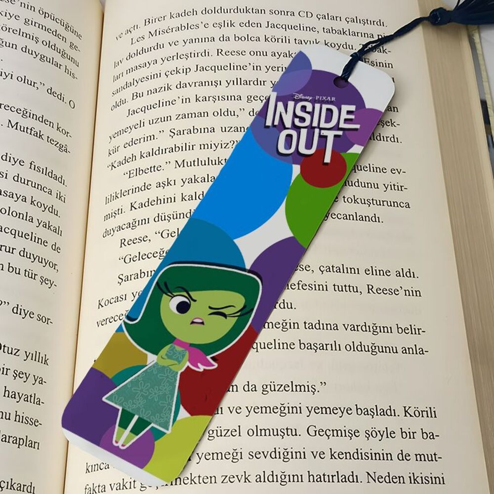 inside out Metal Kitap Ayracı 