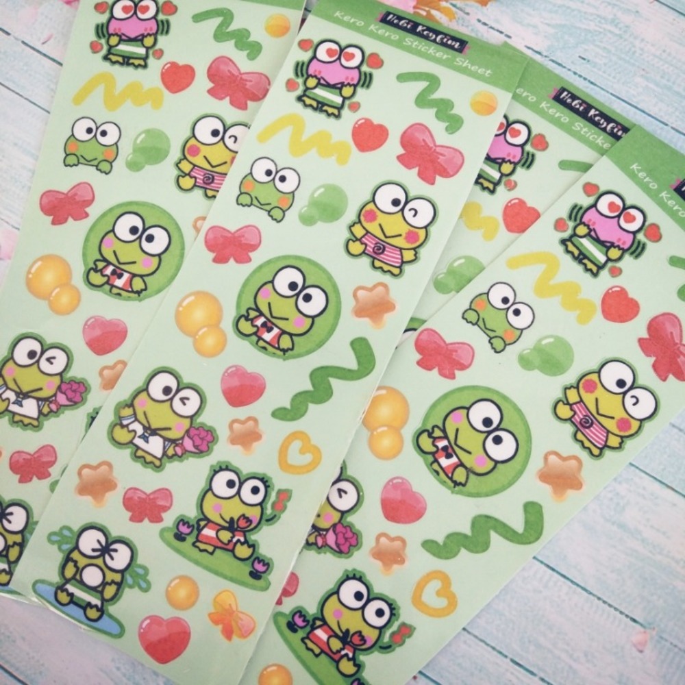  Keroppi Sticker Sheet