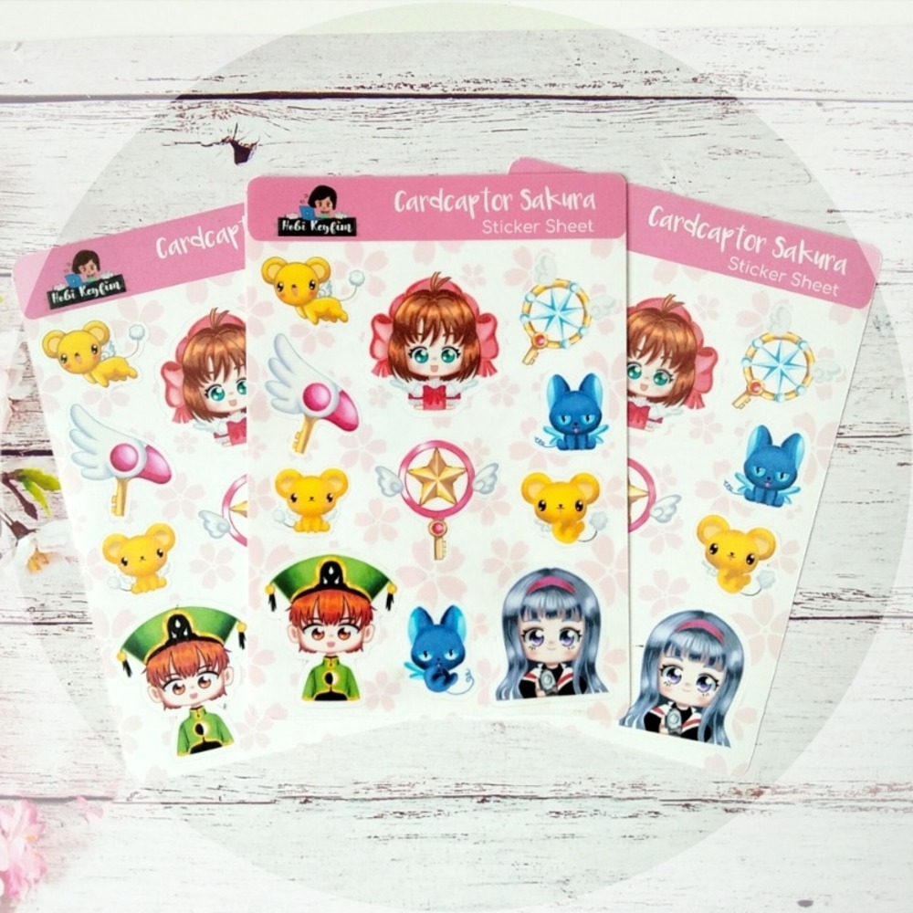 Cadcaptor Sakura Sticker Sayfası