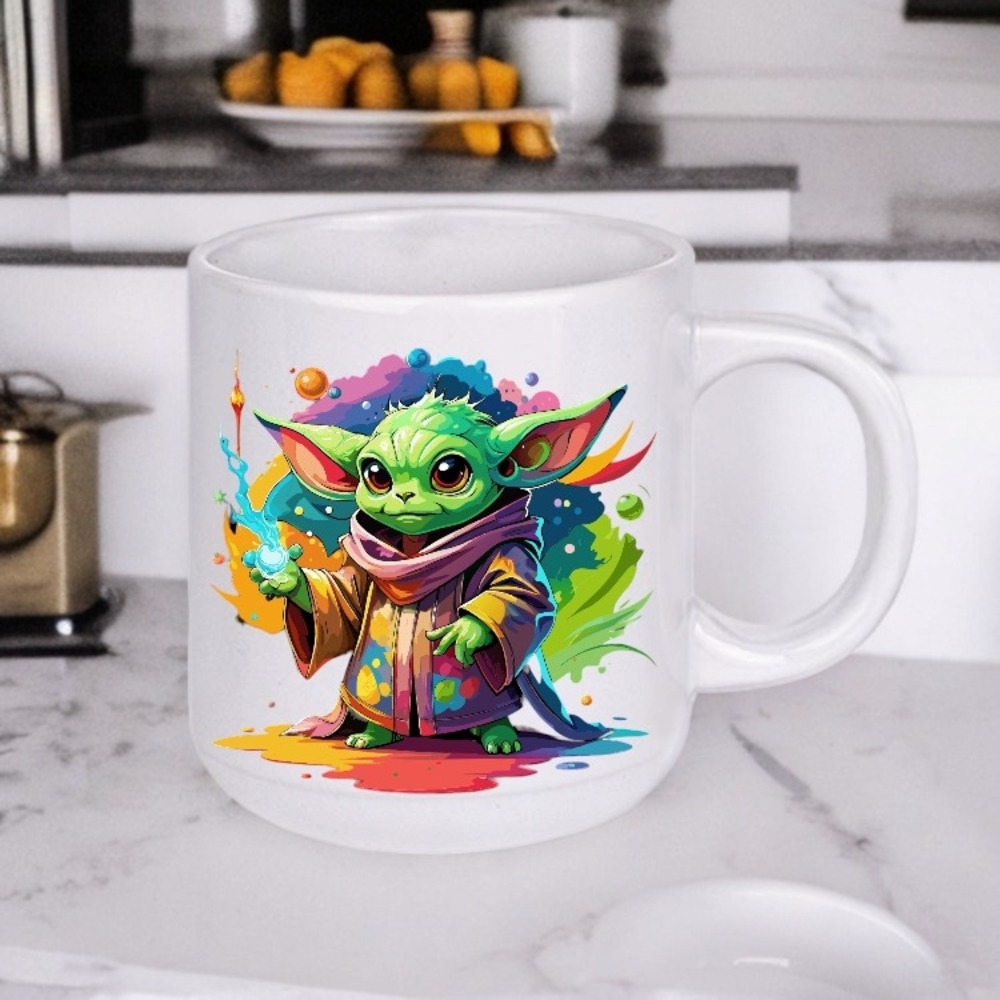 Yoda Baskılı Kupa Bardak Star Wars
