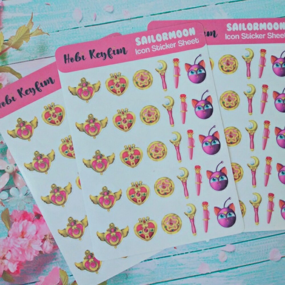 Sailormoon İcon Sticker Set 