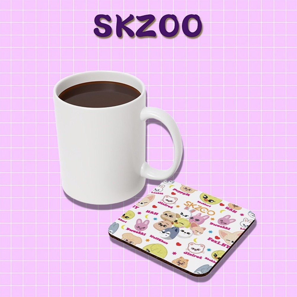 Stray Kids Skzoo Bardak Altlığı