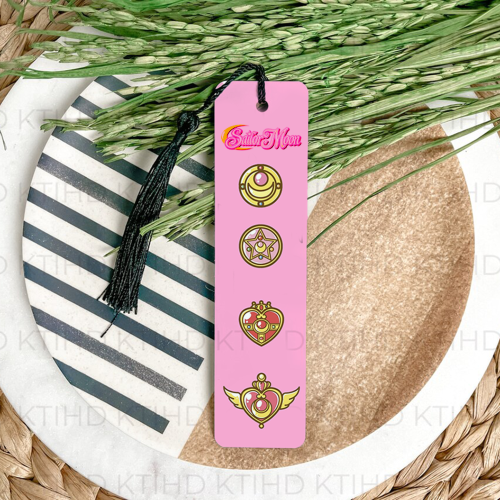 Sailormoon Brosh Metal Kitap Ayraç