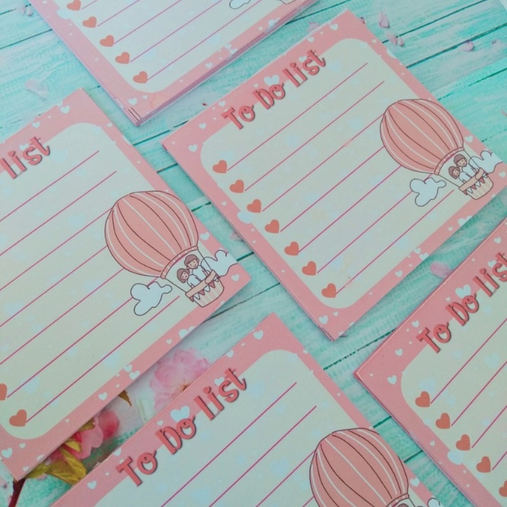 Valentine Day Pembe Memopad