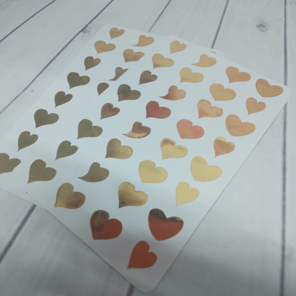 Gold Kalp Sticker Sheet 