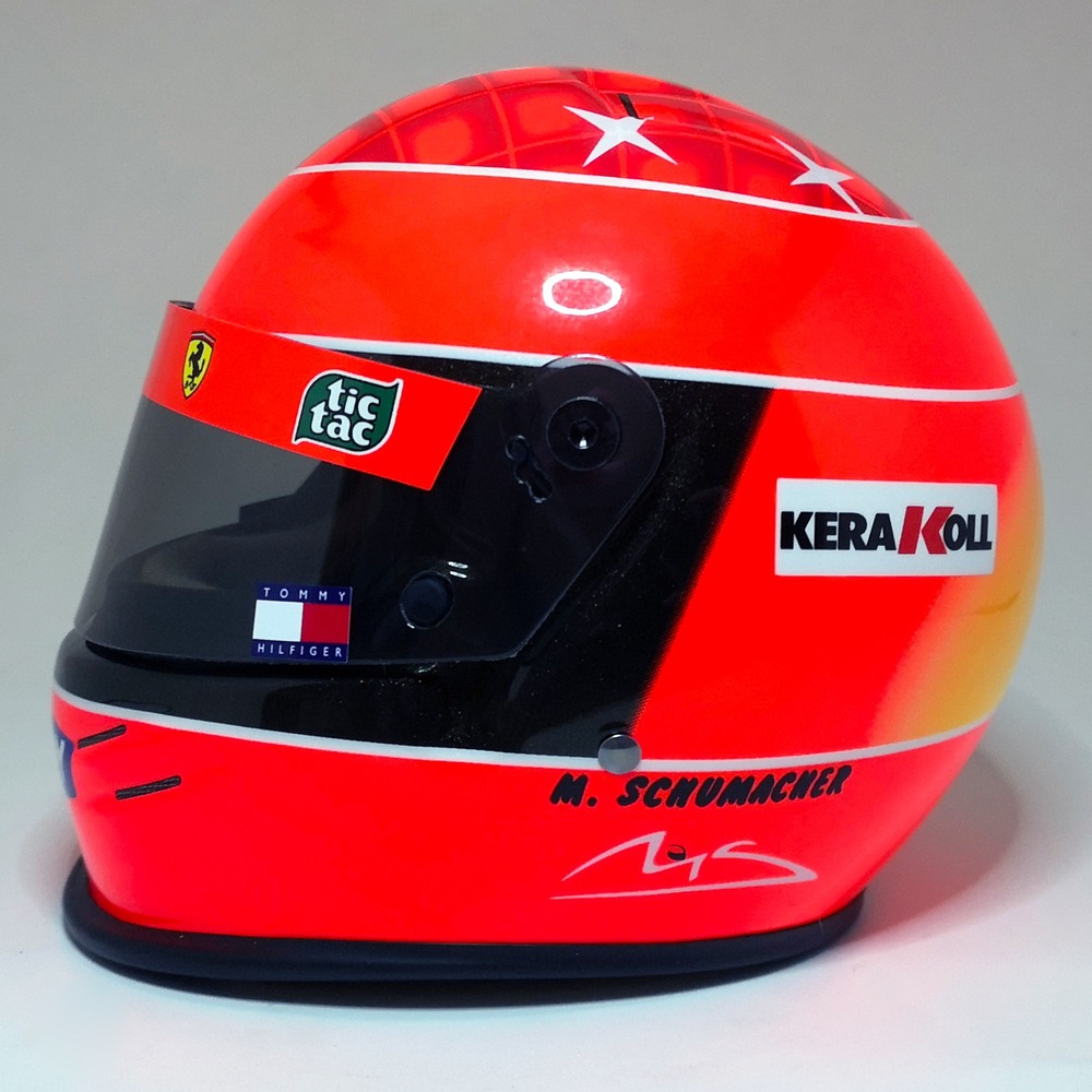 Michael Schumacher 1:2 ölçekli kaskı (2000) | Hobi Sanal Market