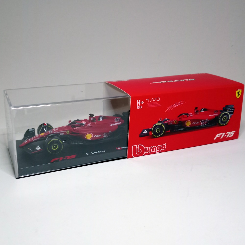 Ferrari F1-75 (2022) Leclerc 1:43 Akrilik Kutulu | Hobi Sanal Market