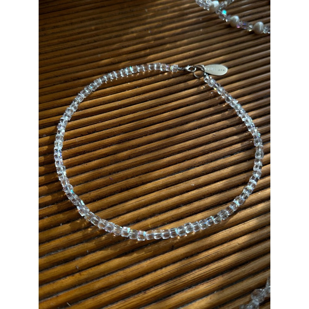 crystal gravity | kristal & gümüş kolye | unisex