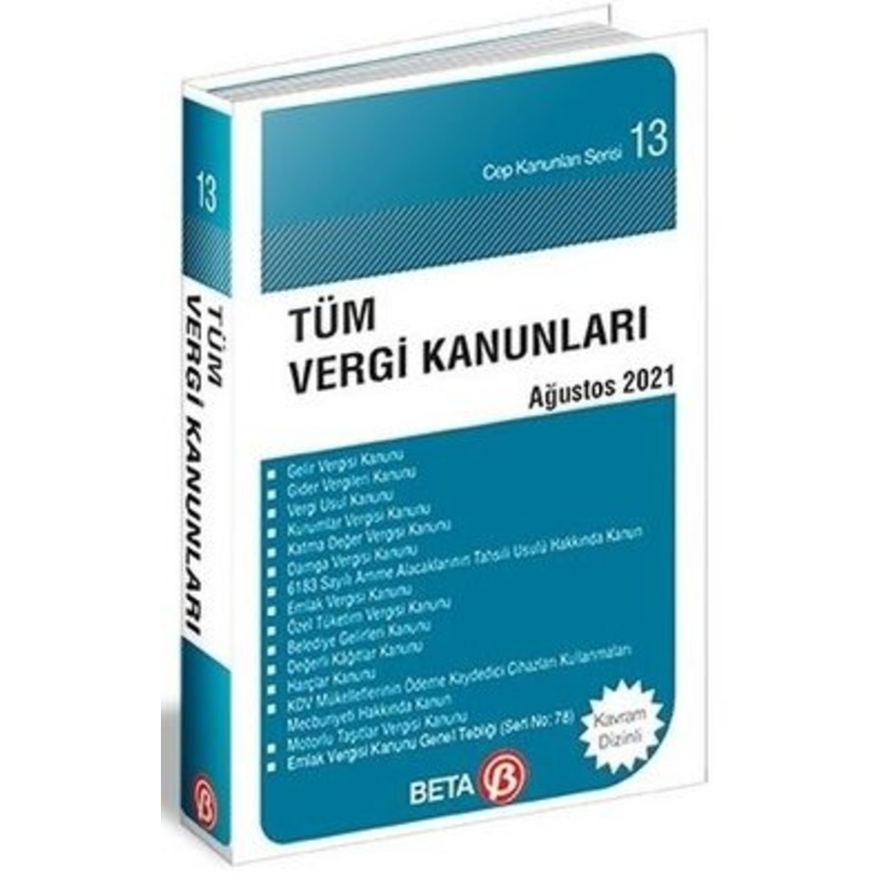 Tüm Vergi Kanunları 2021