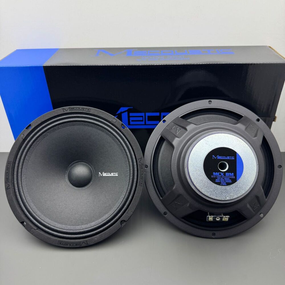 M ACOUSTİC MCX8M 20CM MİDRANGE 90RMS | İz Garage Otomotiv
