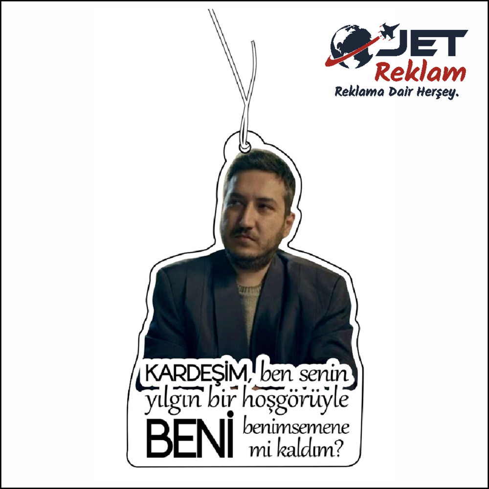 Jethızında Gibi Yılmaz Komik Tasarımlı Dekoratif Oto Kokusu