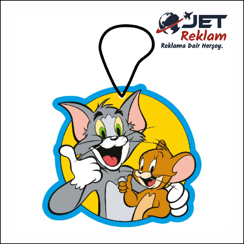 Jethızında Tom & Jerry Dekoratif Oto Araç Kokusu 