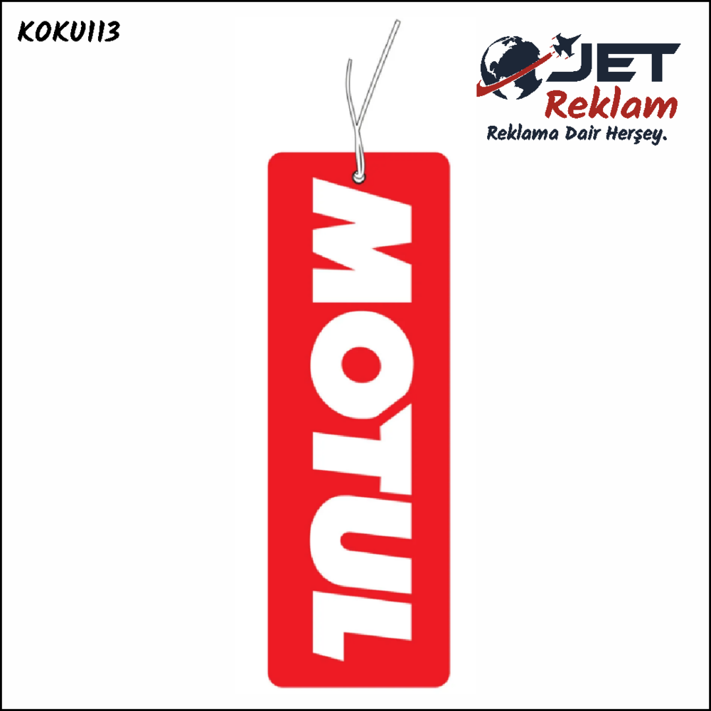 Jethızında Motul Tasarımlı Dekoratif Araç Kokusu