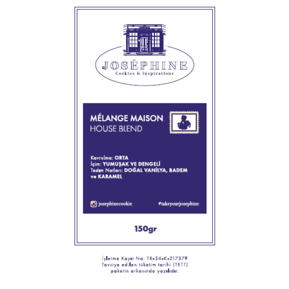 Joséphine House Blend Kahve (150g)