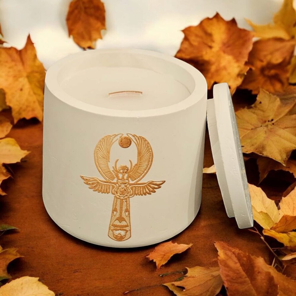 Ankh Sembolü Mum