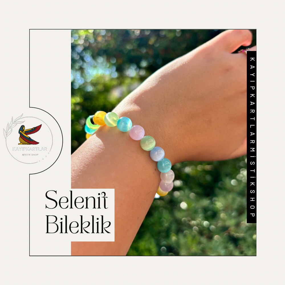 Selenit Bileklik