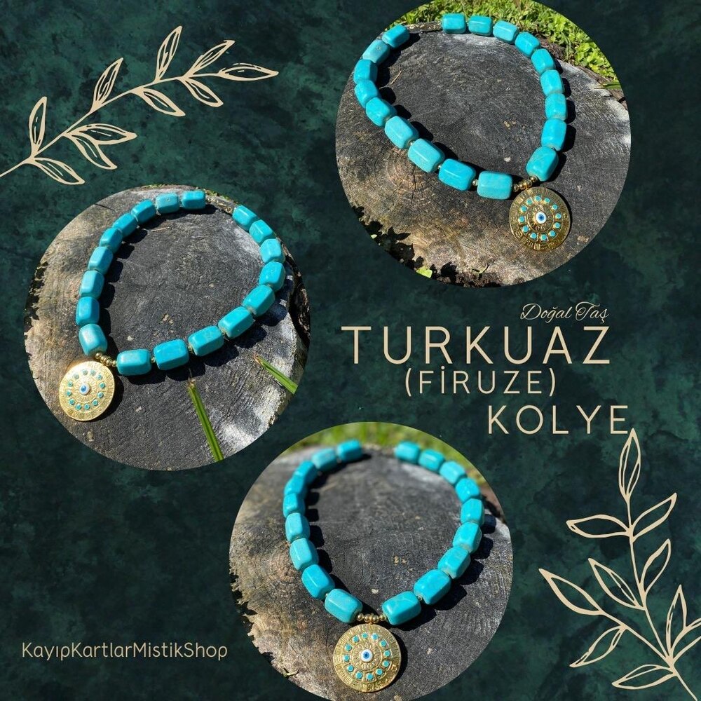 Turkuaz (Firuze) Kolye