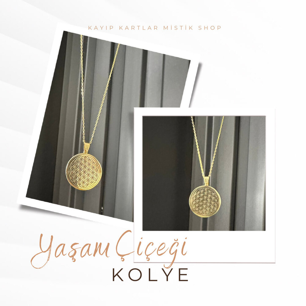 Yaşam Çiçeği Kolye