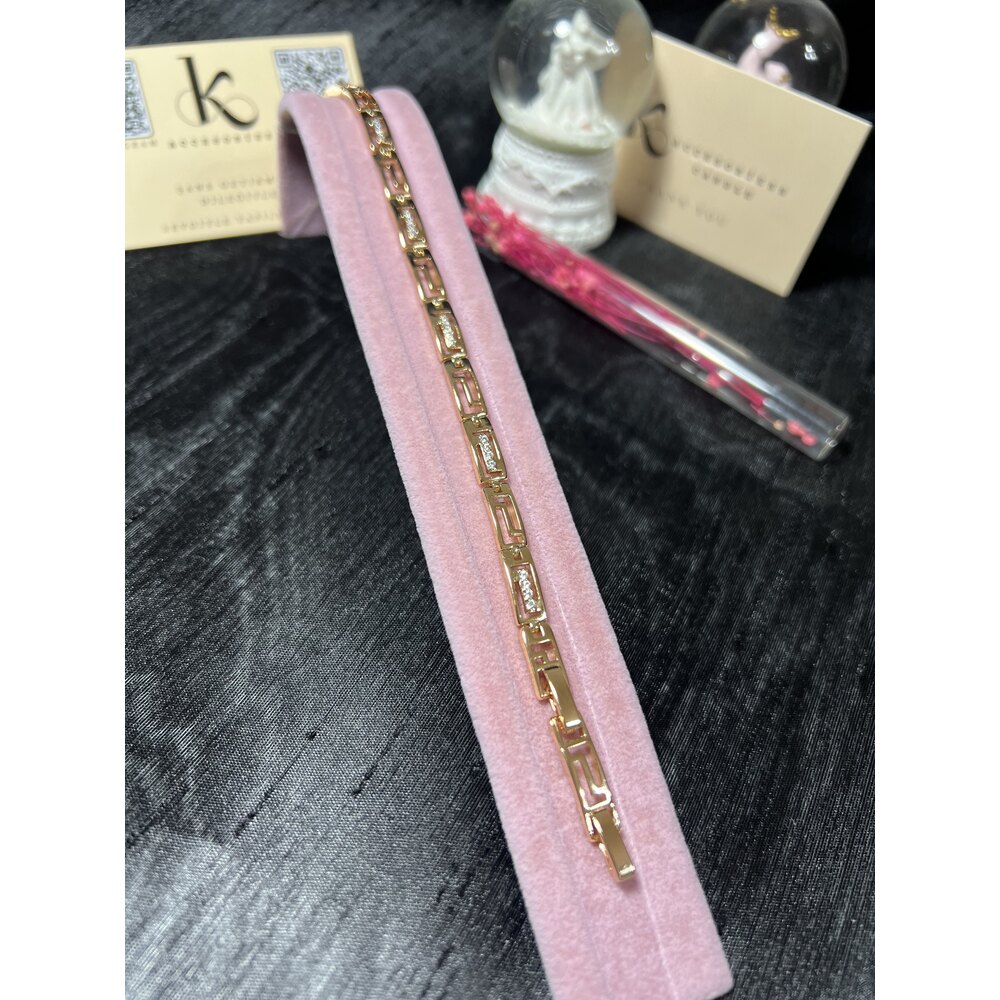 Kuyumcu Model Zirkon Taşlı İnce Bileklik 