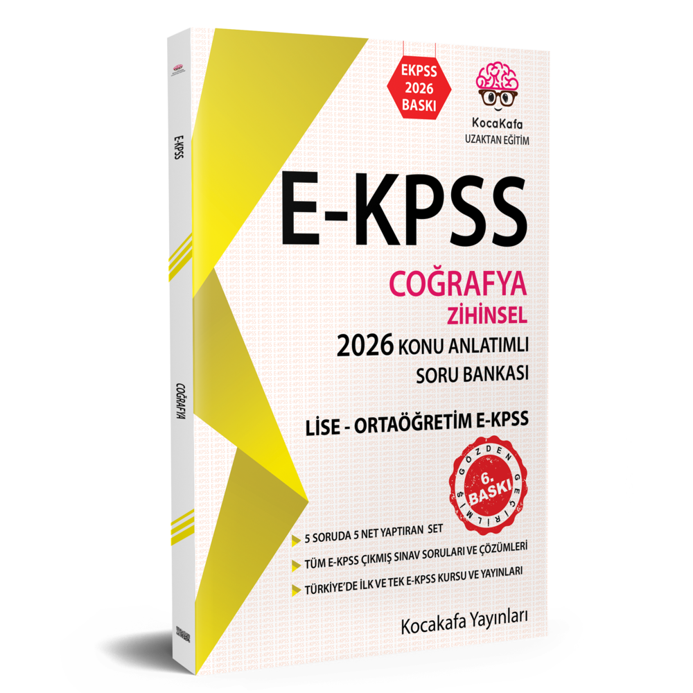 EKPSS 2026 ZİHİNSEL LİSE KONU ANLATIMLI SORU BANKASI 2026 (YENİ