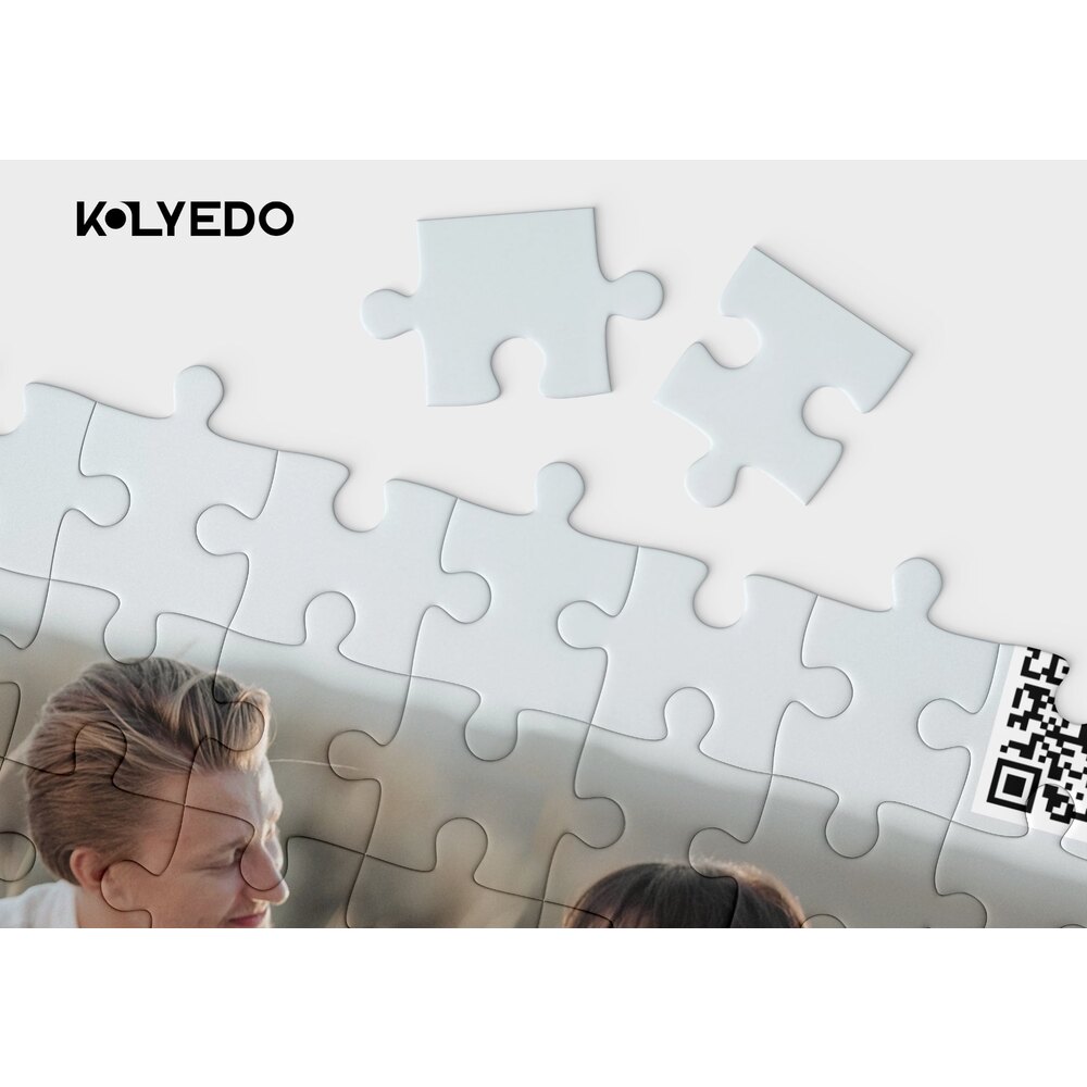 Sevgili Temalı Kişiye Özel QR Kodlu Puzzle