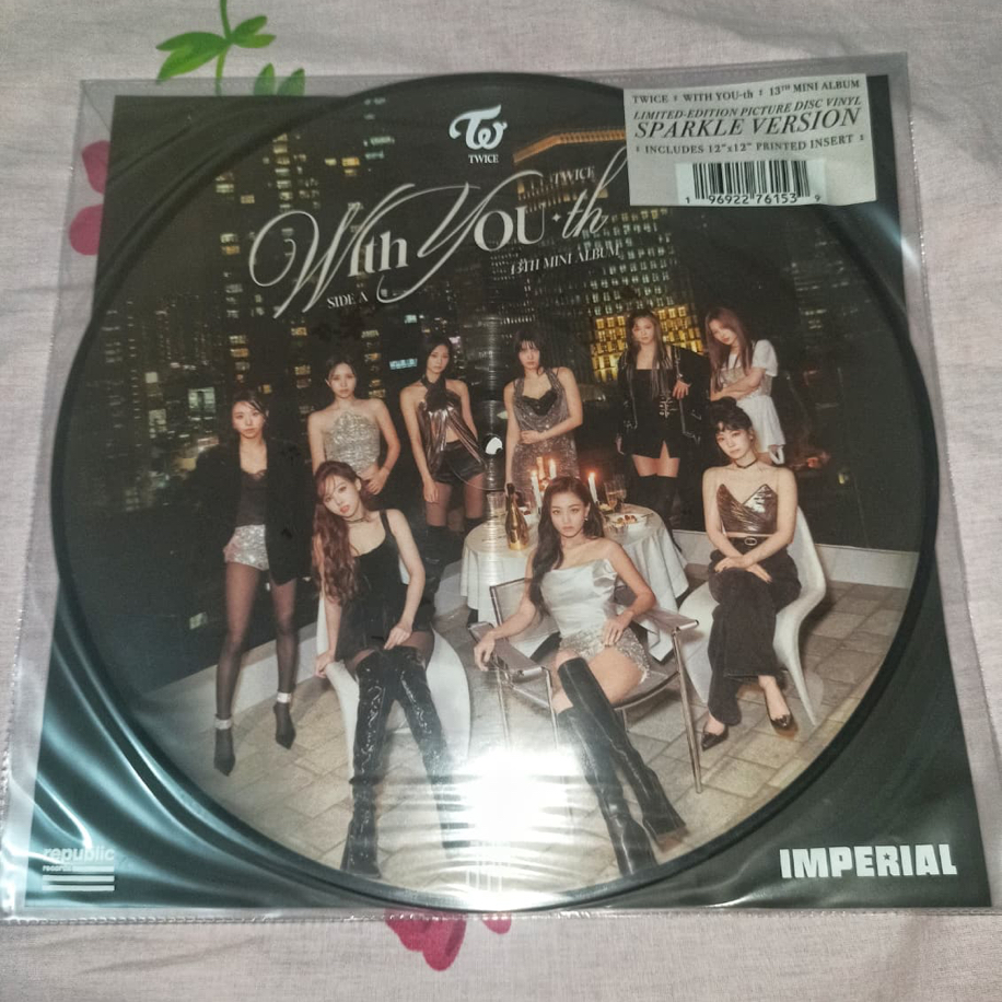 Twice with you-th sparkle versiyon plak | Kpopdukkanim