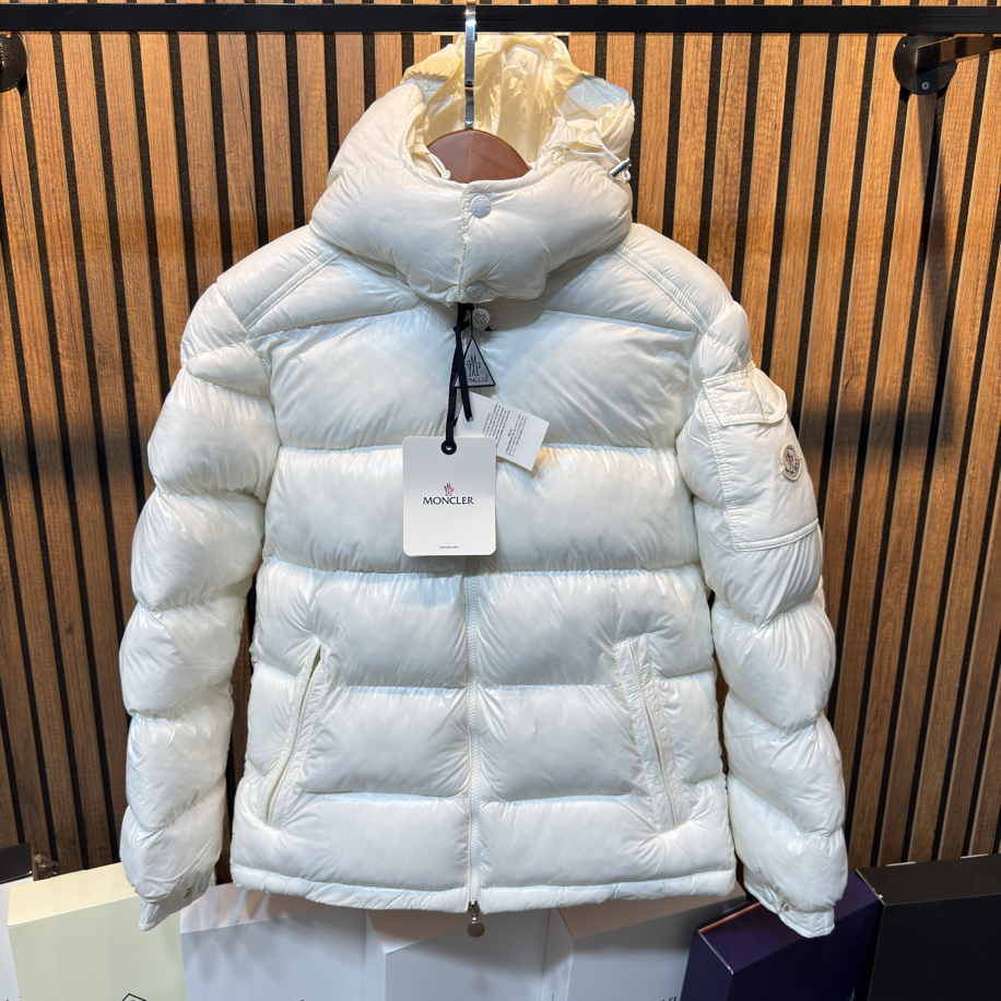 MONCLER ホワイト 140センチ Moncler Şişme Mont | LACOSAMET