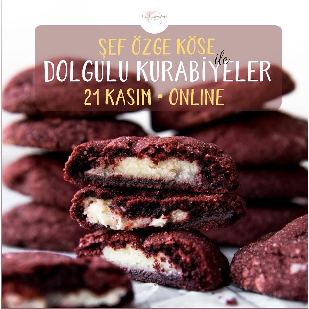 ONLINE DOLGULU KURABİYELER ATÖLYESİ - KAYITLI EĞİTİM