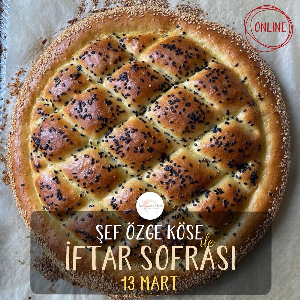 ONLINE IFTAR SOFRASI ATÖLYESİ - KAYITLI EĞİTİM