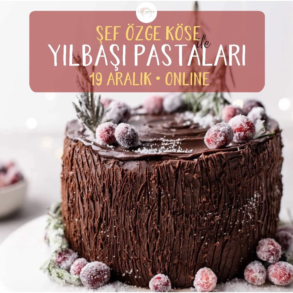 ONLINE YILBAŞI PASTALARI ATÖLYESİ-KAYITLI EĞİTİM