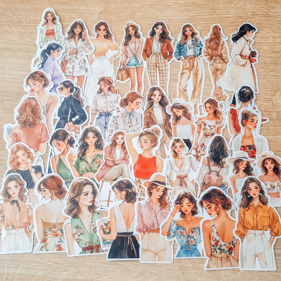 Chic Style Sticker Seti 1 | Lara Paper Sticker