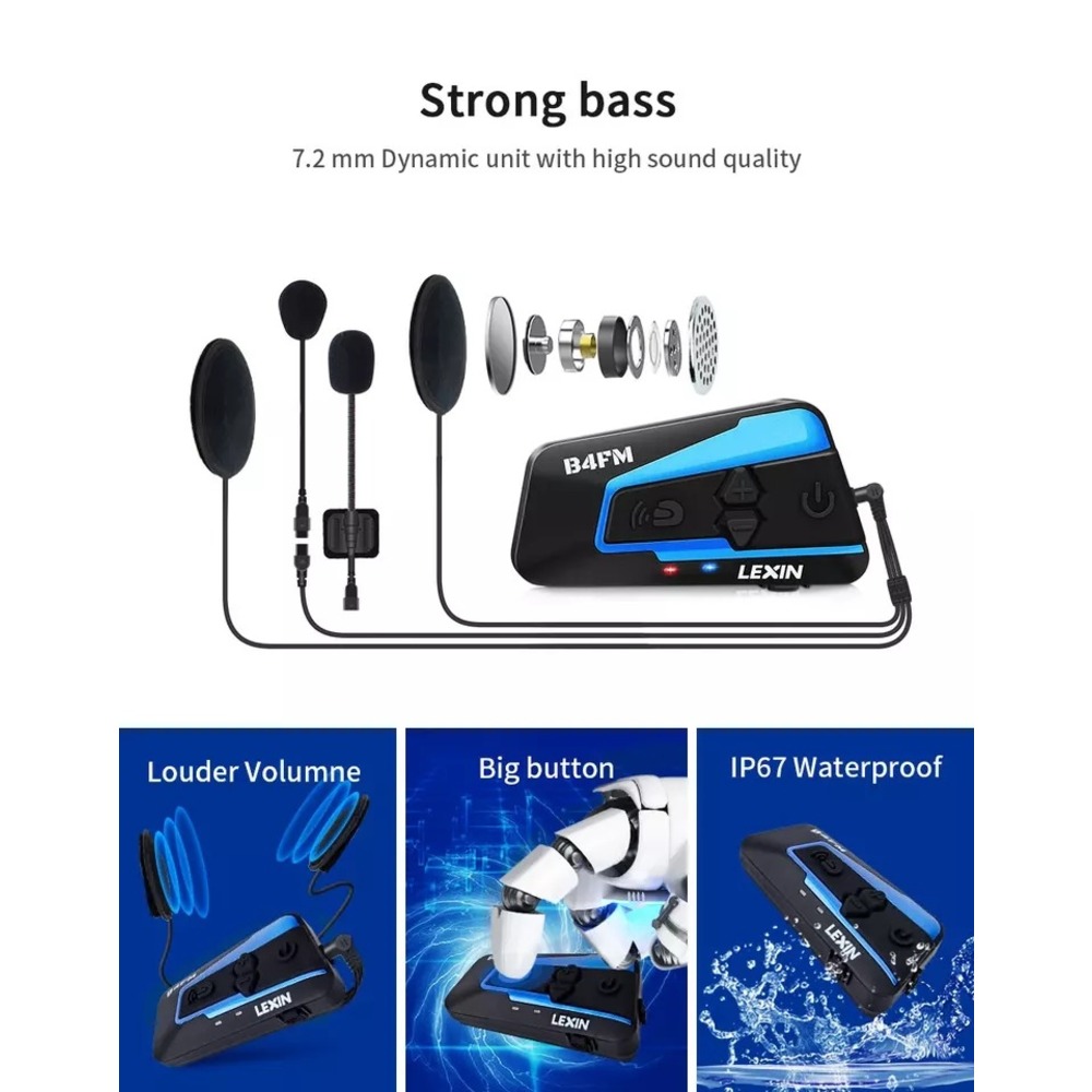 Lexin B4FM Universal Intercom | LexinTurkiye