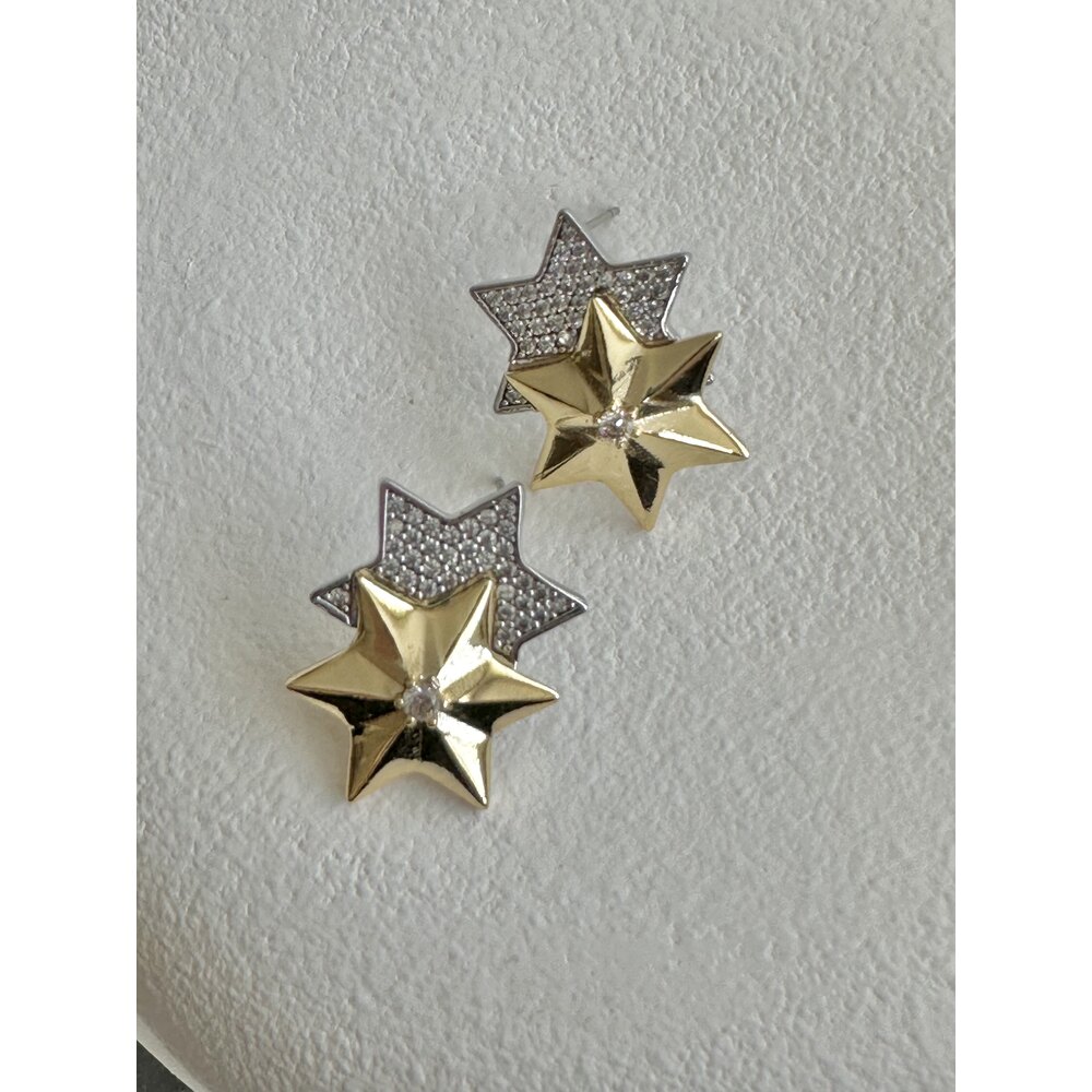 Double Star Küpe 