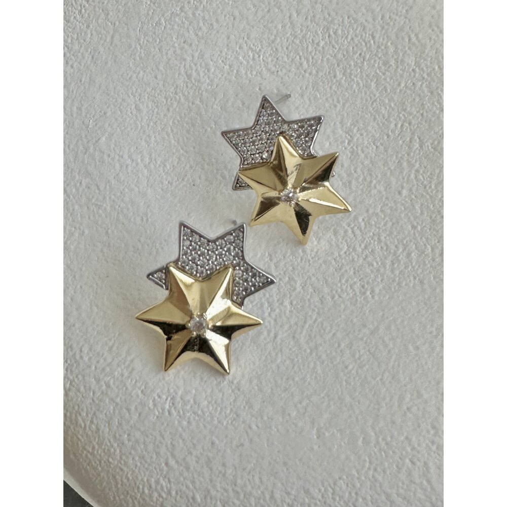 Double Star Küpe 
