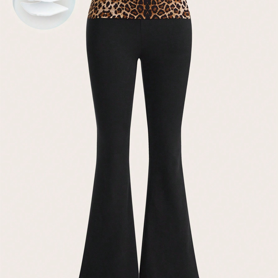 Y2K Leopard Print Yüksek Bel Alt | Lolilatte