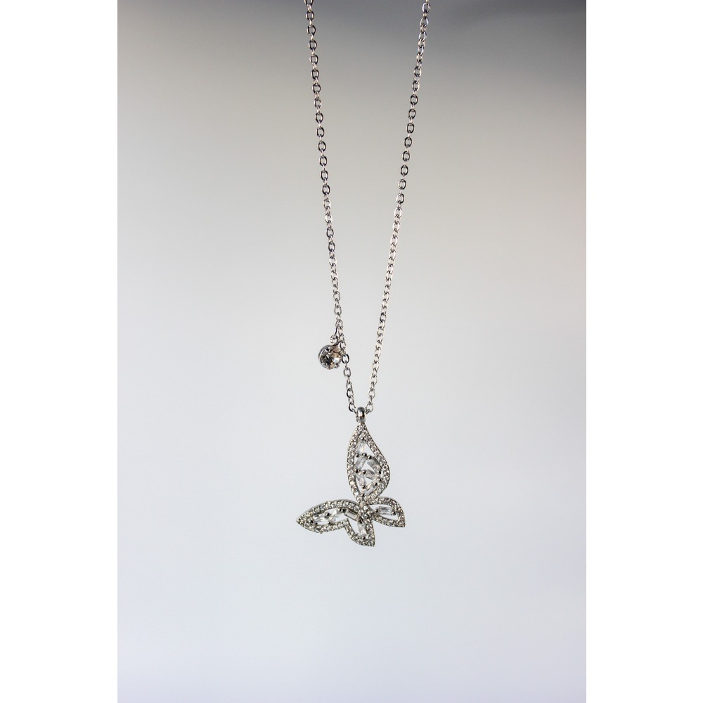Butterfly Steel Necklace