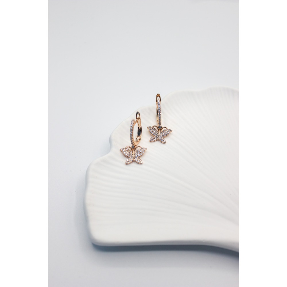 Butterfly Steel Earring