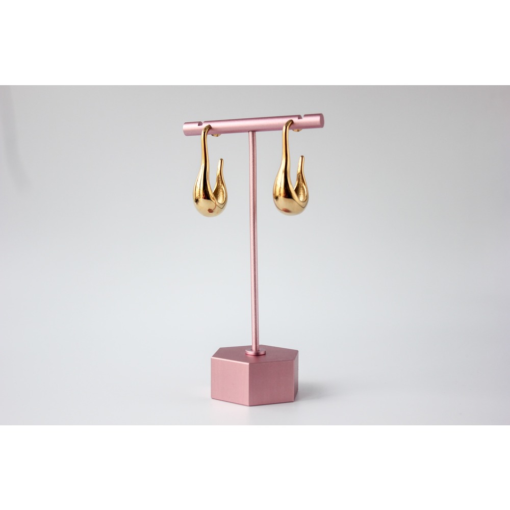 New Drop Steel Earring