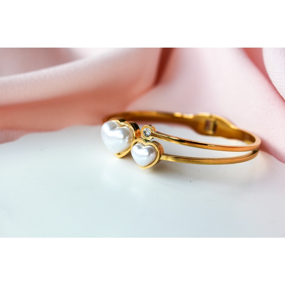 Love Pearly Çelik Kelepçe