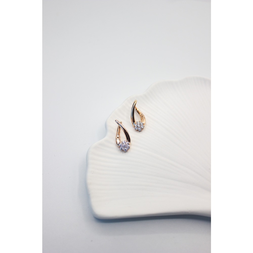 Flowers Steel Earring