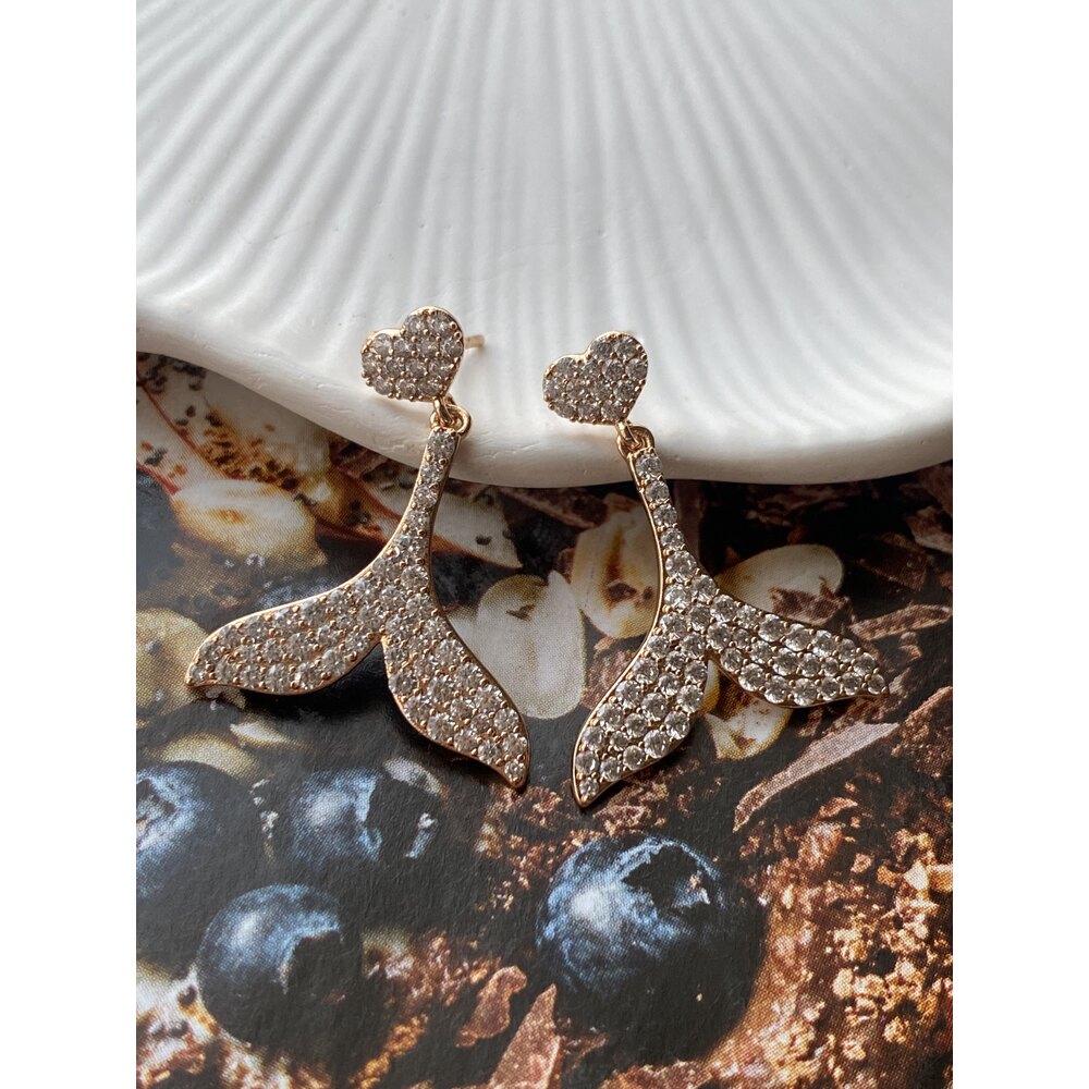 Mermaid Steel Çelik Küpe