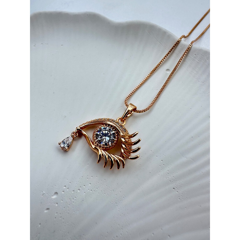 Tears Of Sun Steel Necklace 