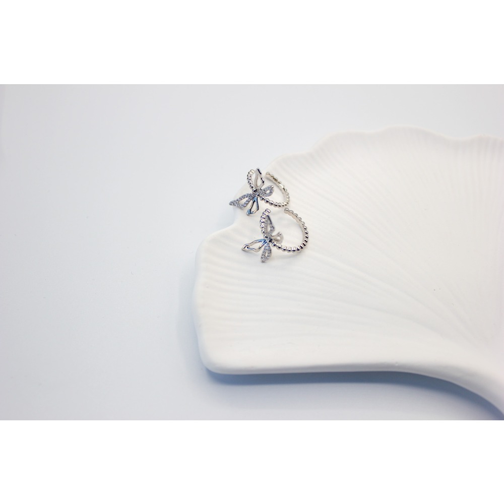 Butterfly Steel Earring