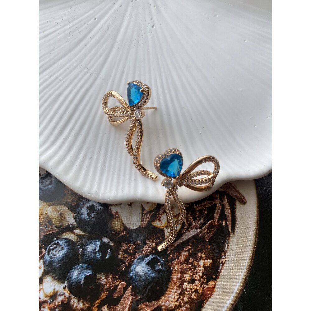 Blue Ribbon Steel Çelik Küpe