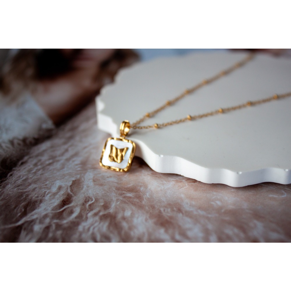 Cat Steel Necklace