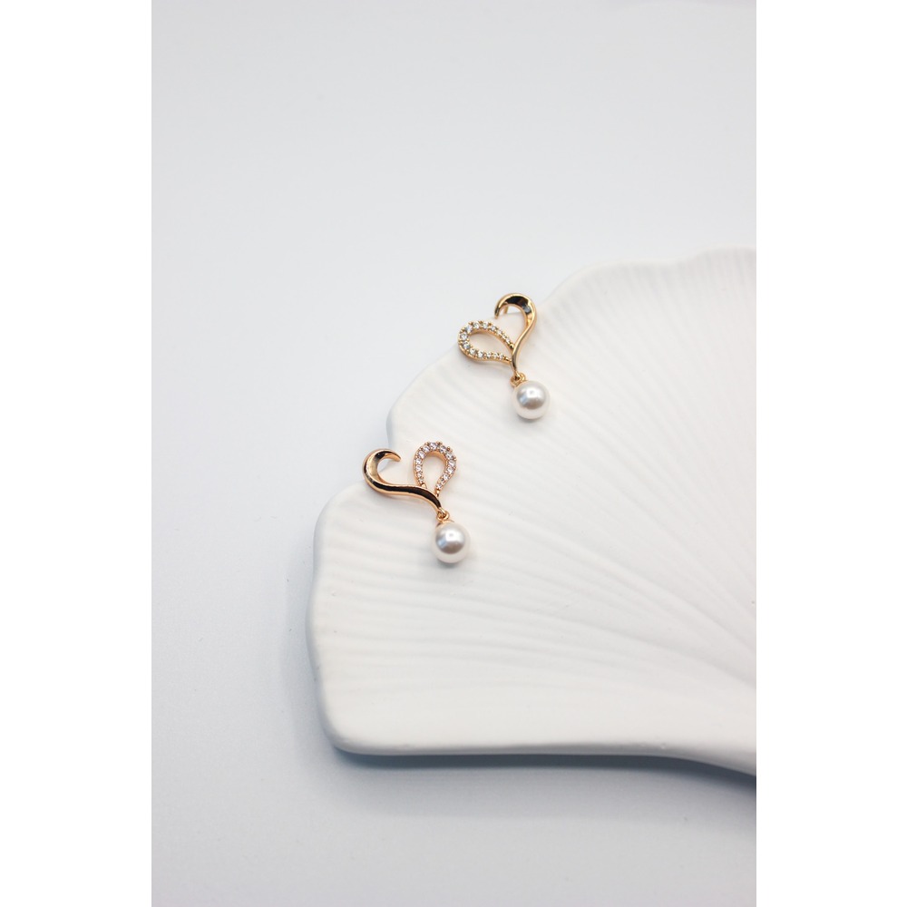Diamond Steel Earring