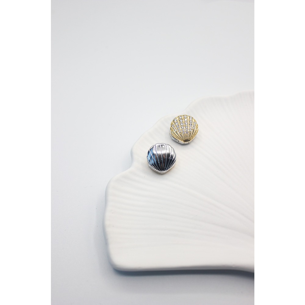 Clam Steel Earring